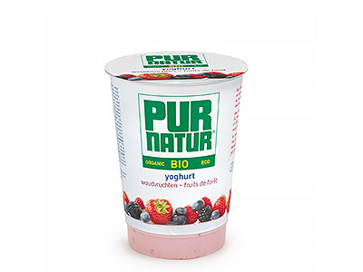 Pur Natur Fruits of the forest organic yogurt 500g 
